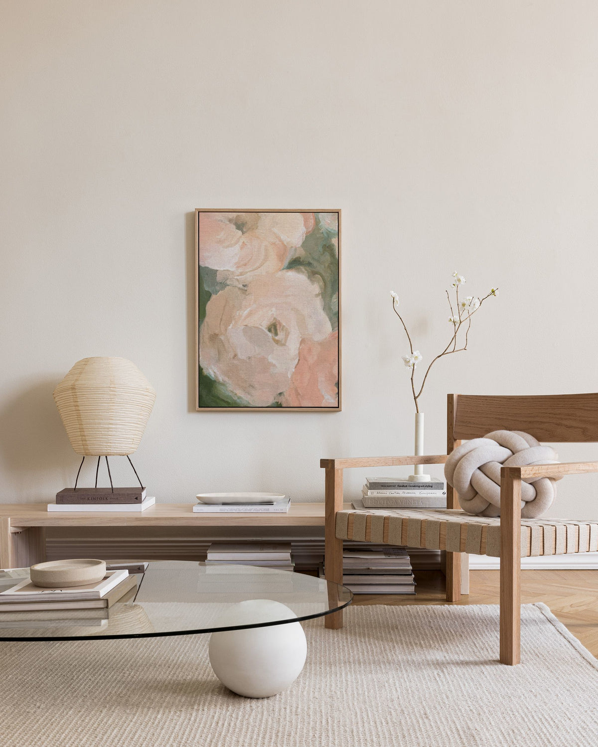 Acrylic Flower Canvas print