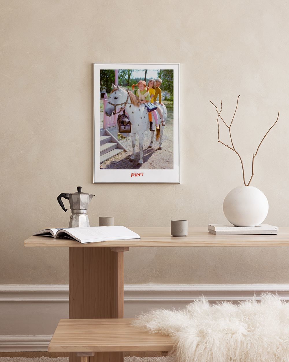 Pippi Longstocking, Annika and Tommy Print