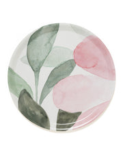 Pink Floral Tray