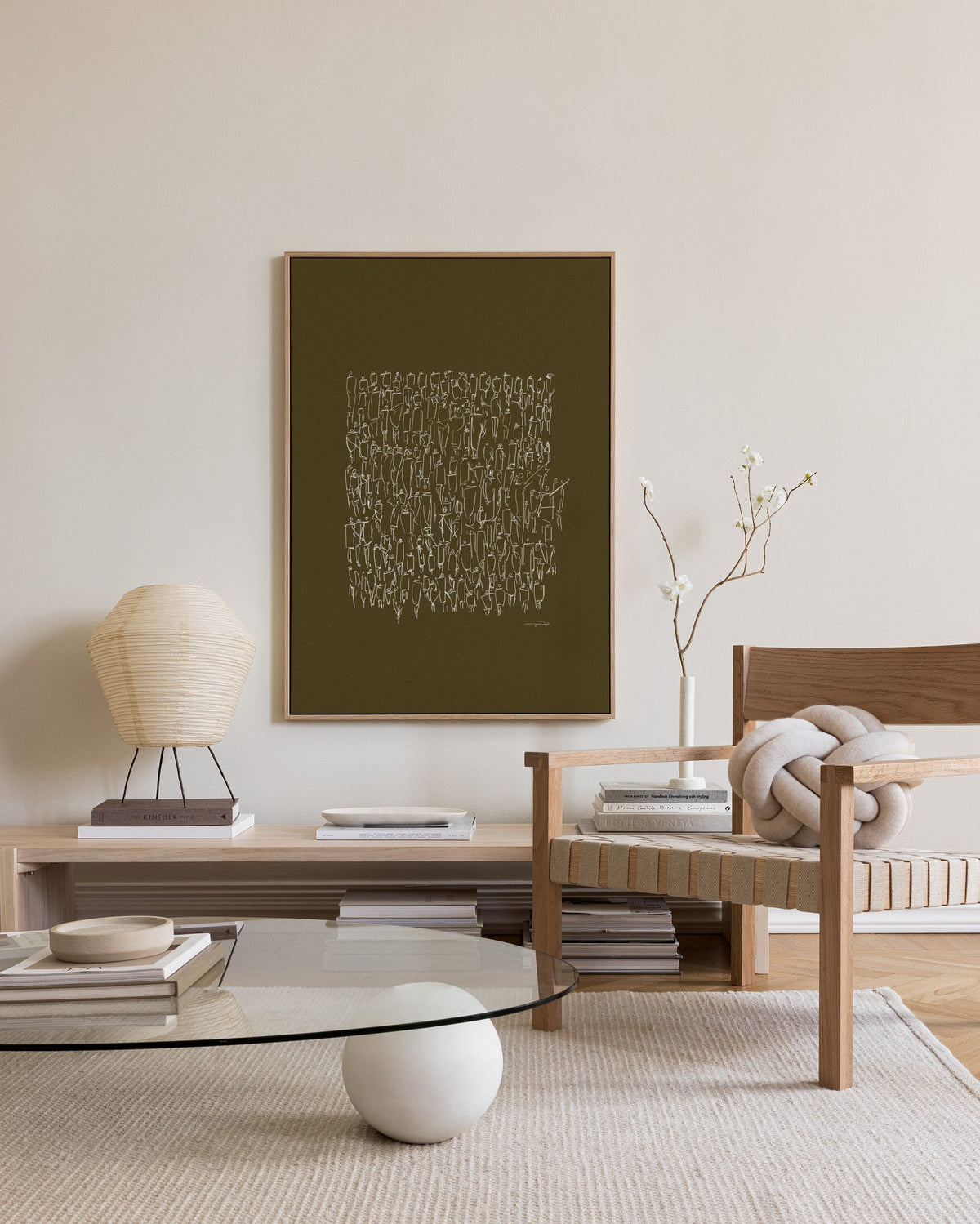Mie & Him - People Canvas print