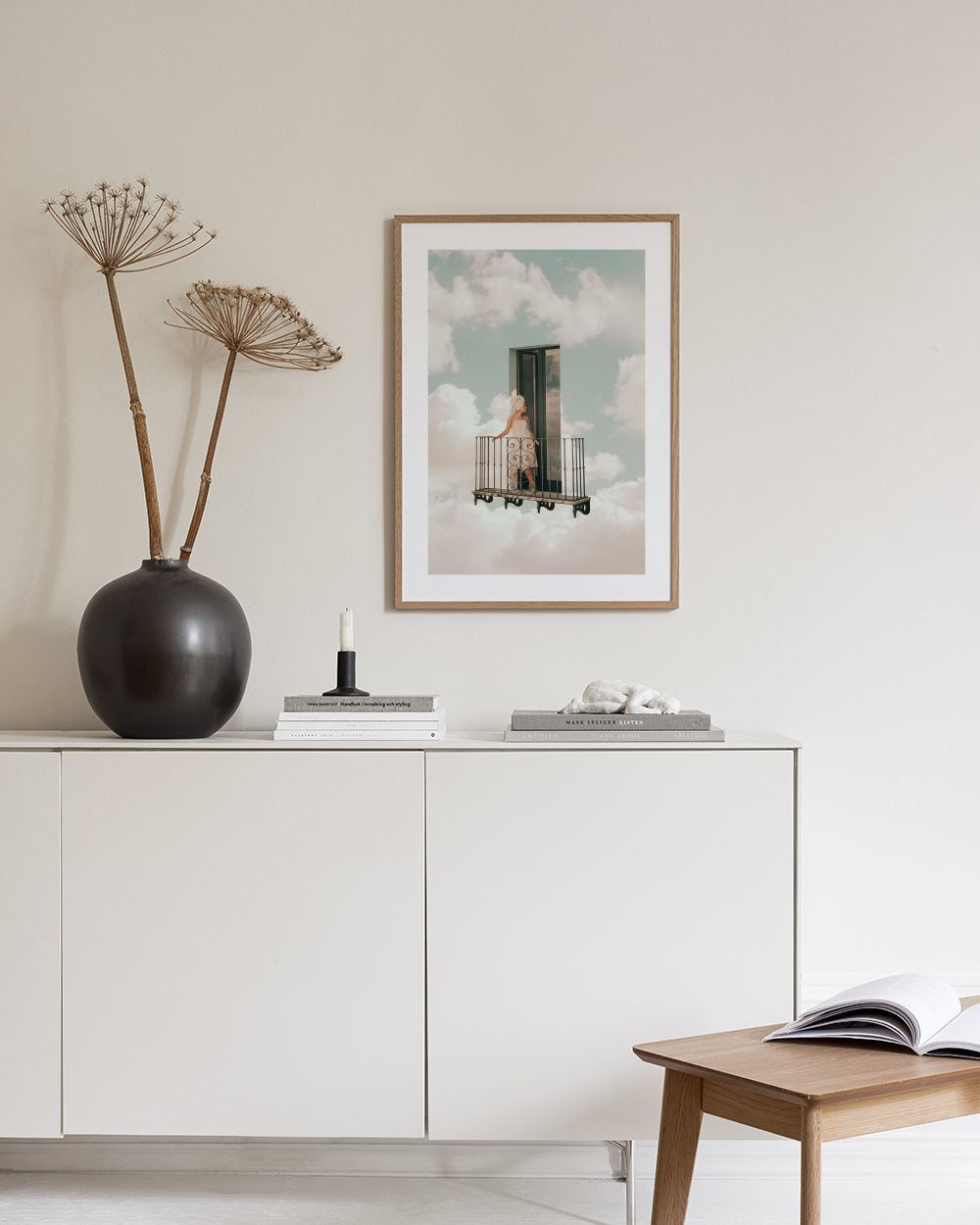 Heavenly Balcony Print