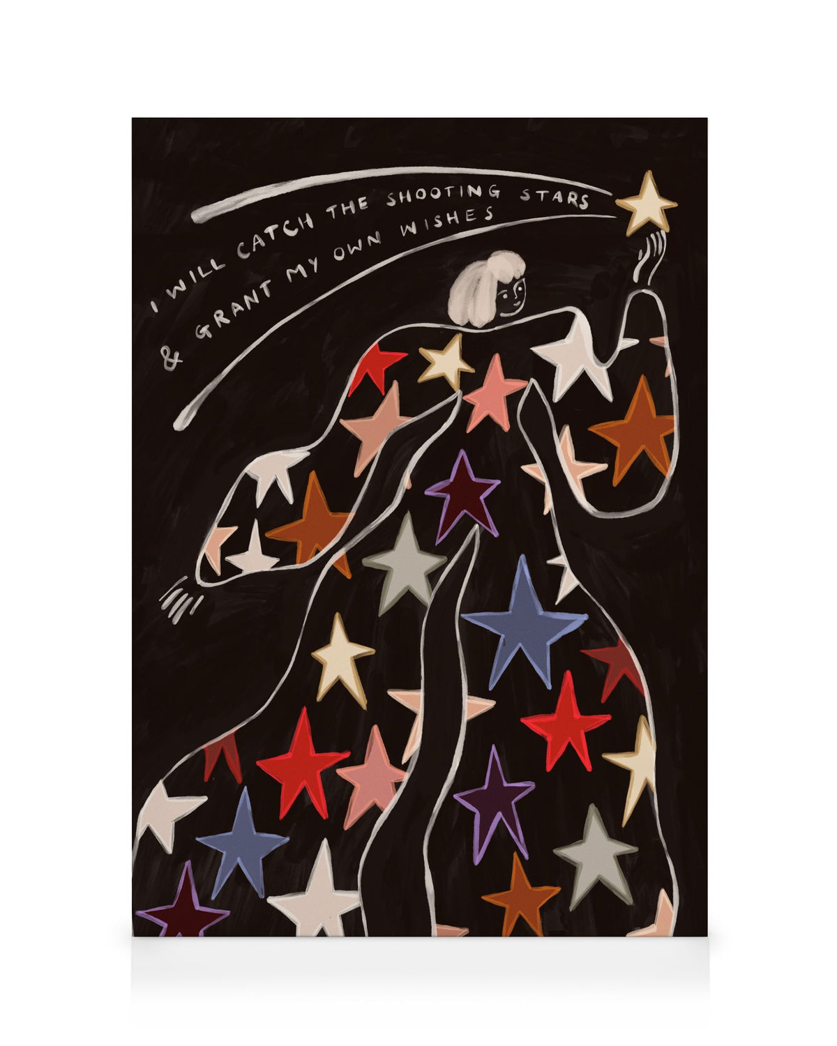 Kit Agar - Shooting Stars Canvas print