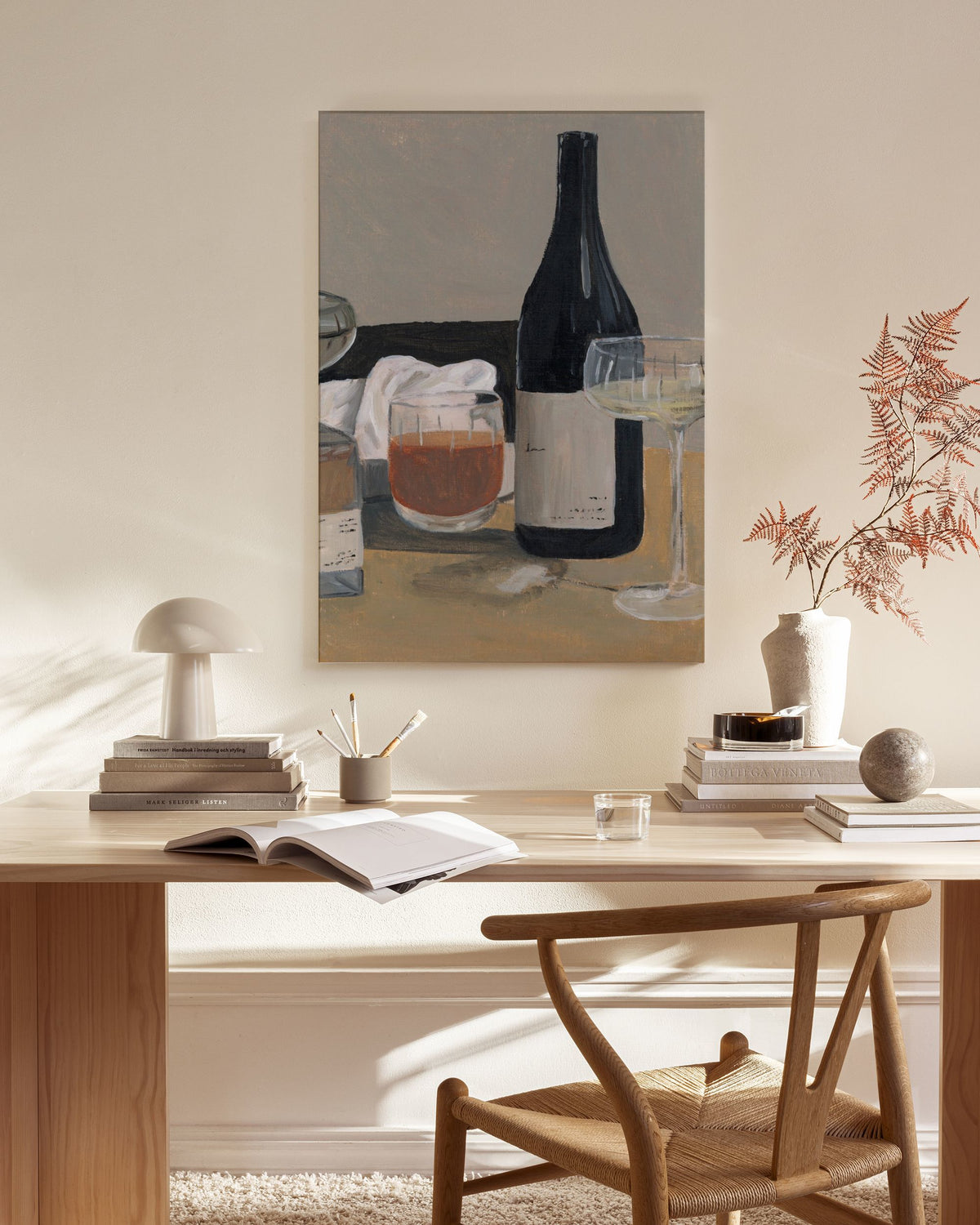 Lauren Bencivengo - Tablescape Canvas print