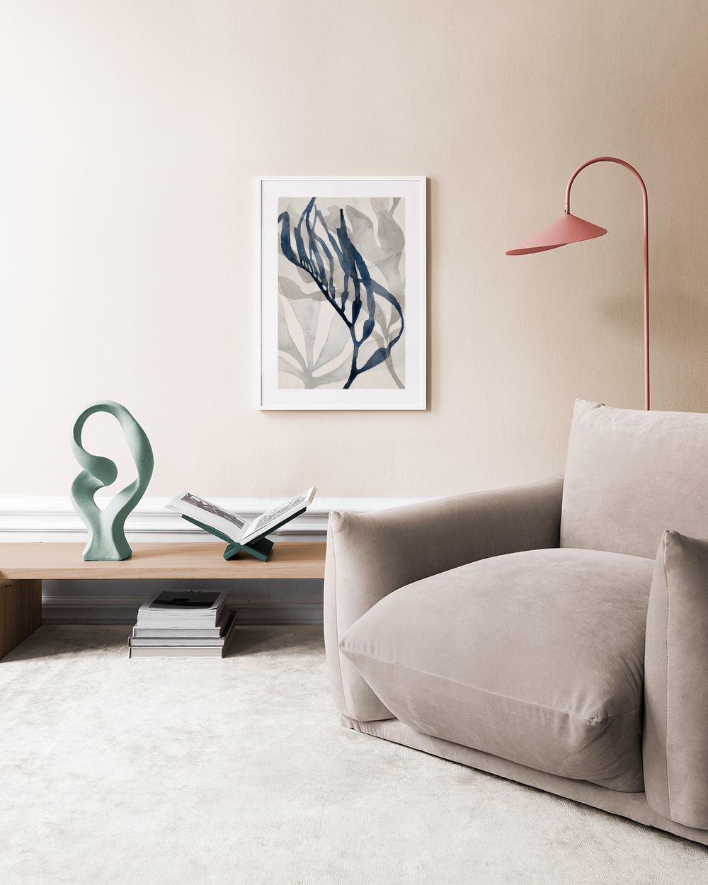 Watercolor Seaweed No2 Print