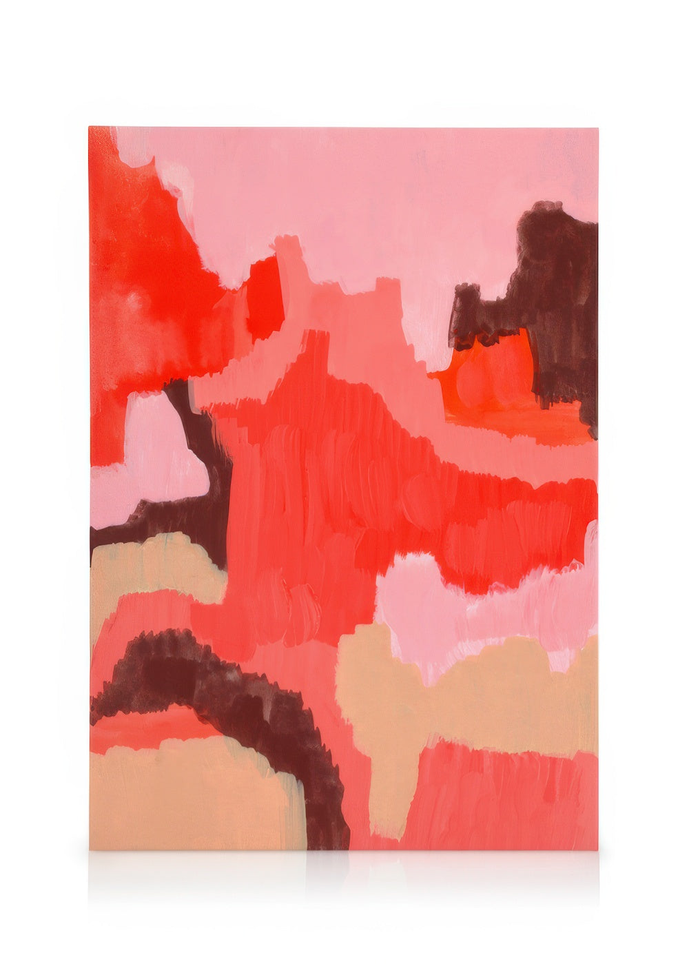 Red Abstract No1 Canvas print
