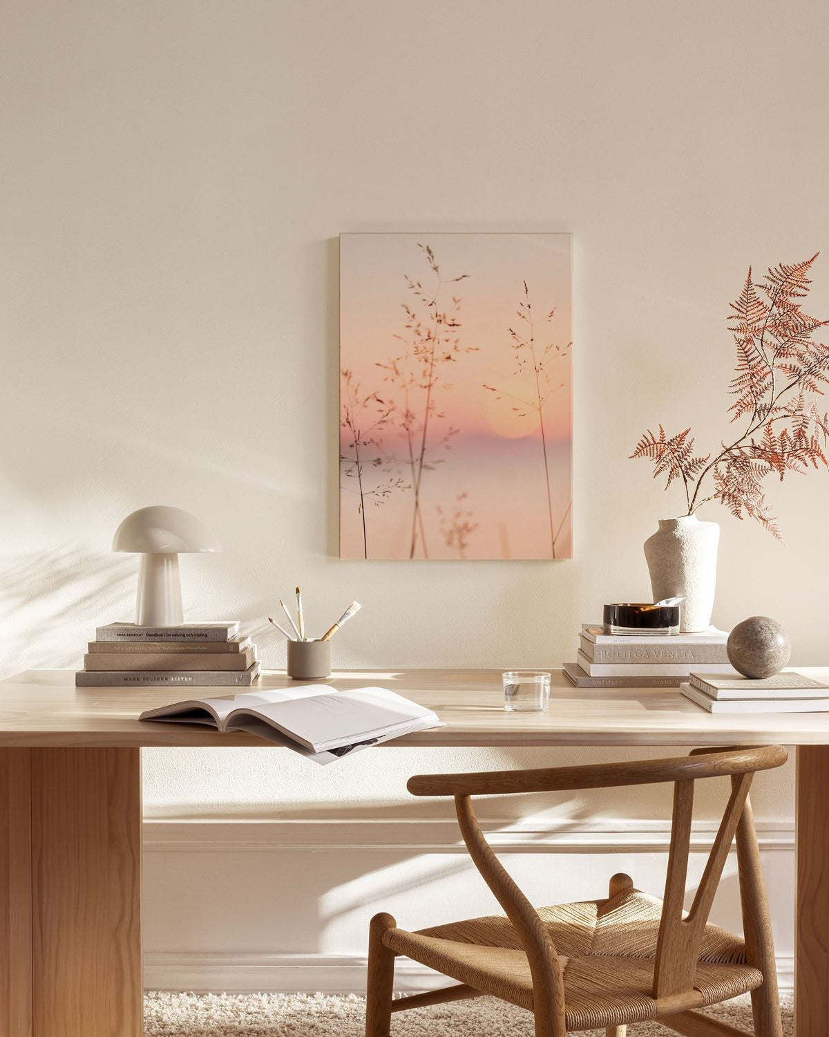 Pastel Sunset Canvas print