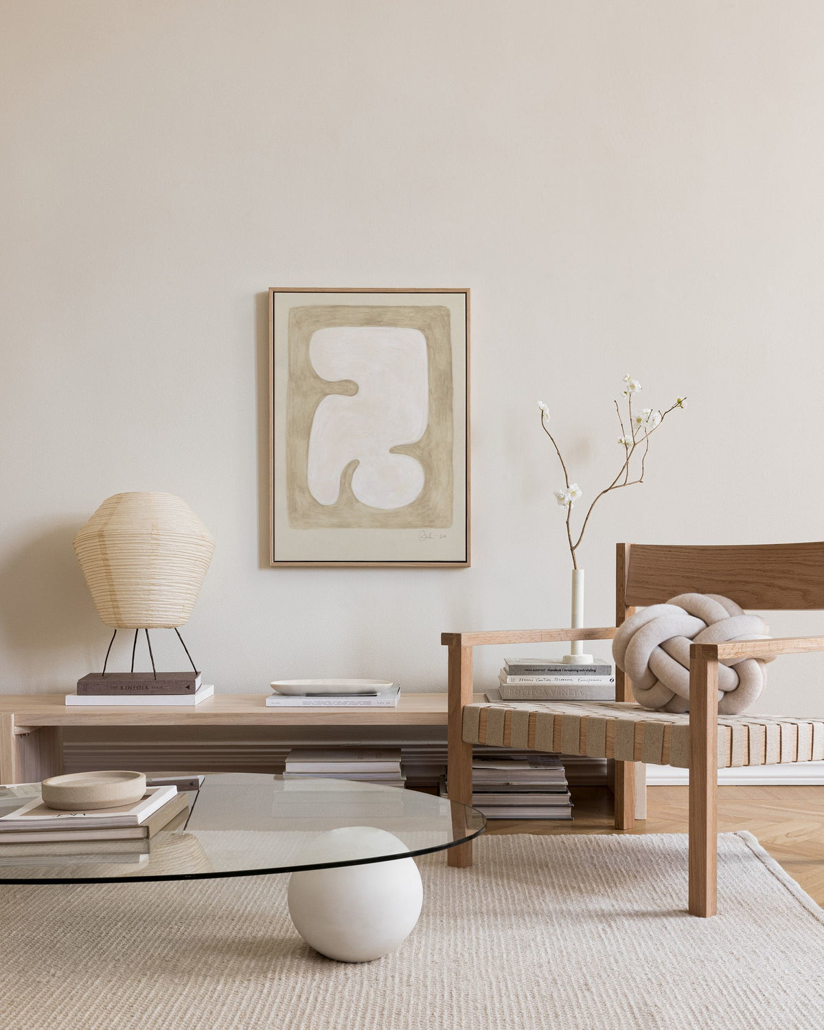 Curvature Canvas print