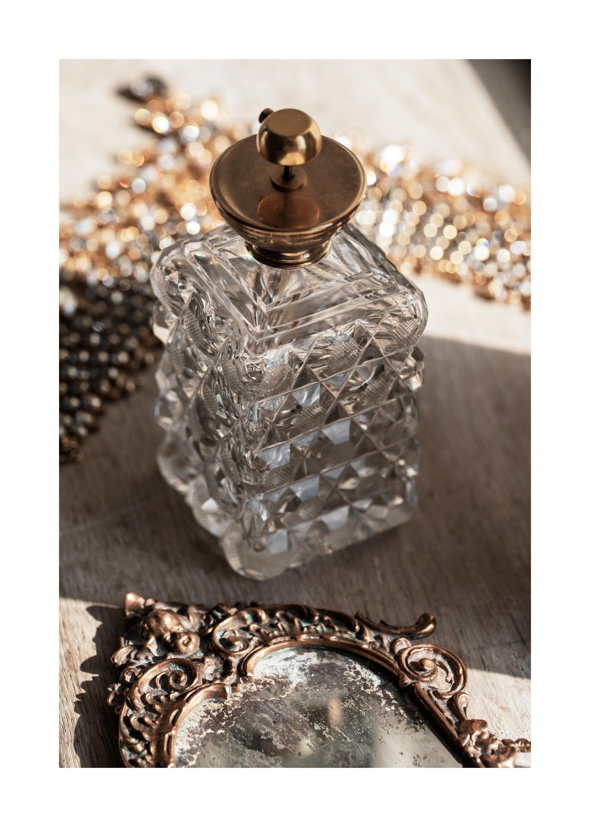 Old-Fashioned Beauty Print
