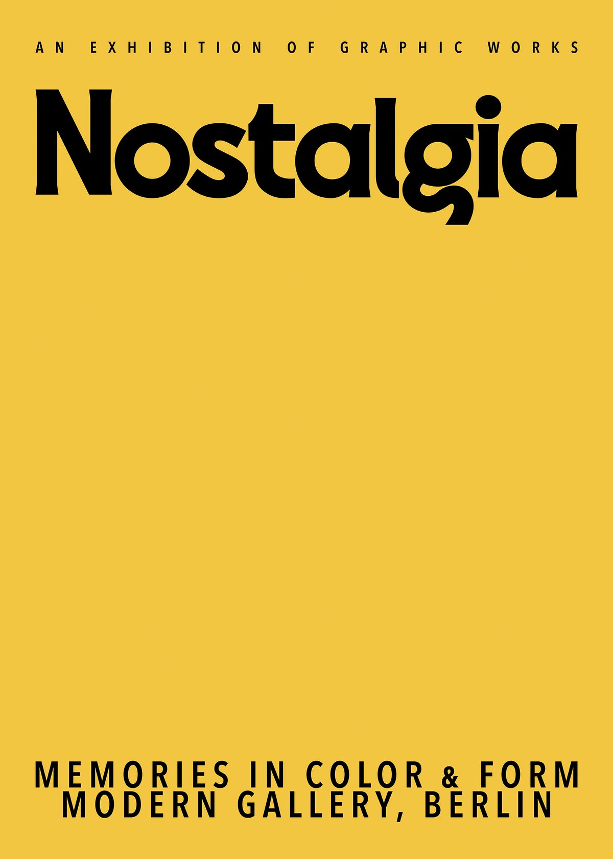 Nostalgia Plakat