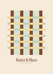 Butter and Blues Print