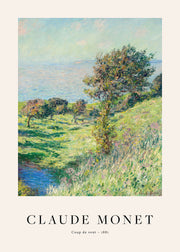 Monet - Coup de vent Print