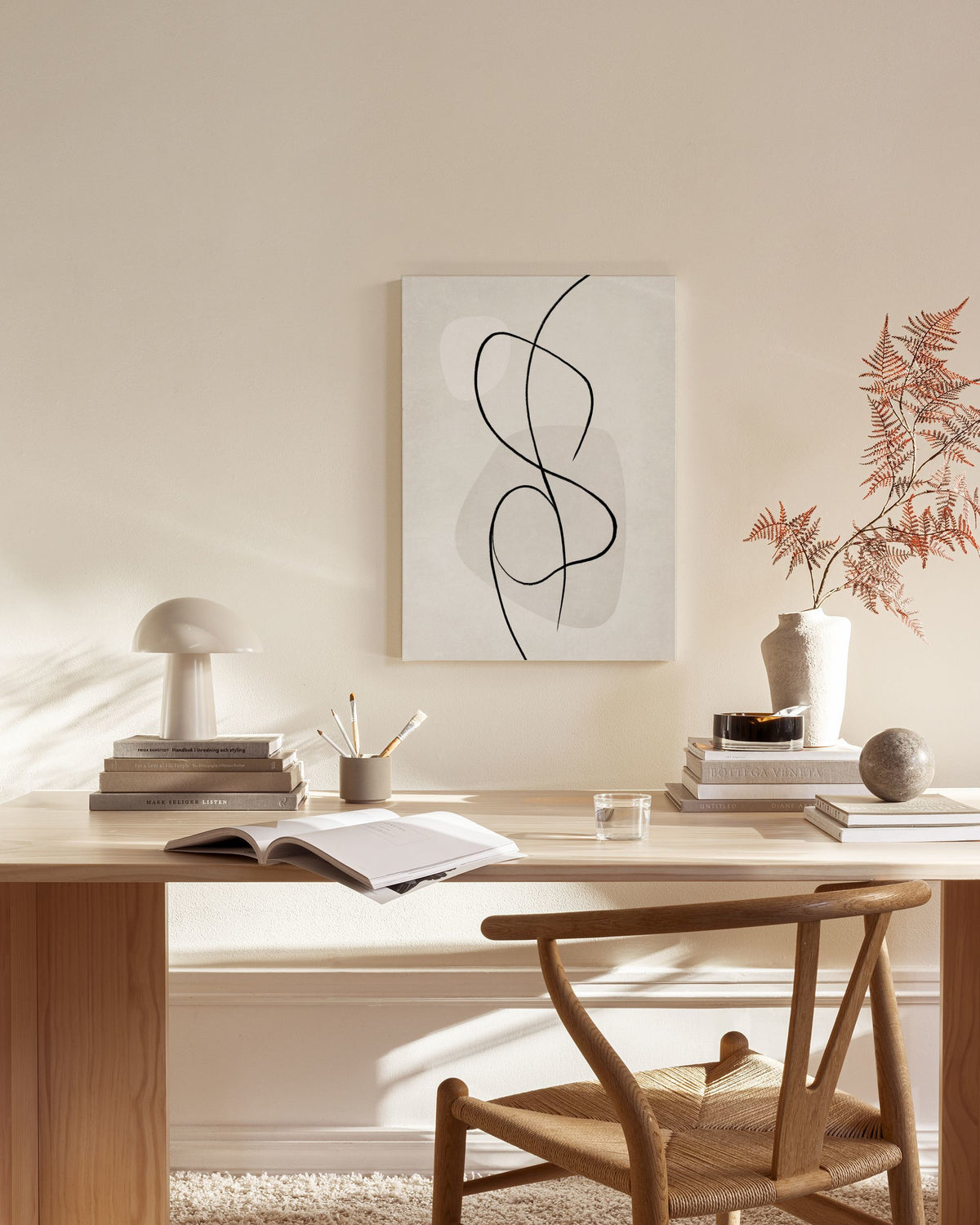 Artful Lines No3 Canvas print
