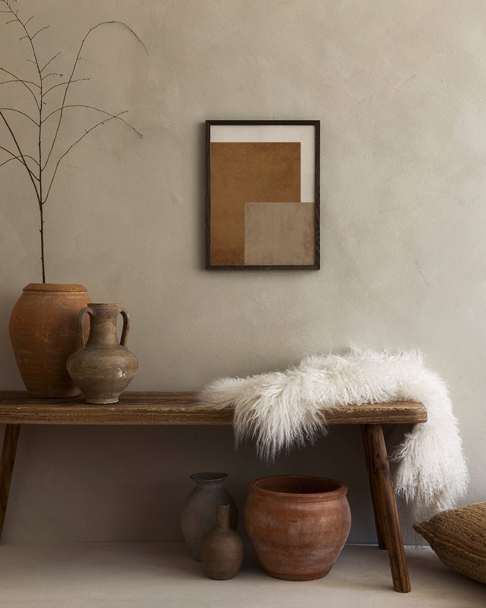 Rustic Geometry No2 Print