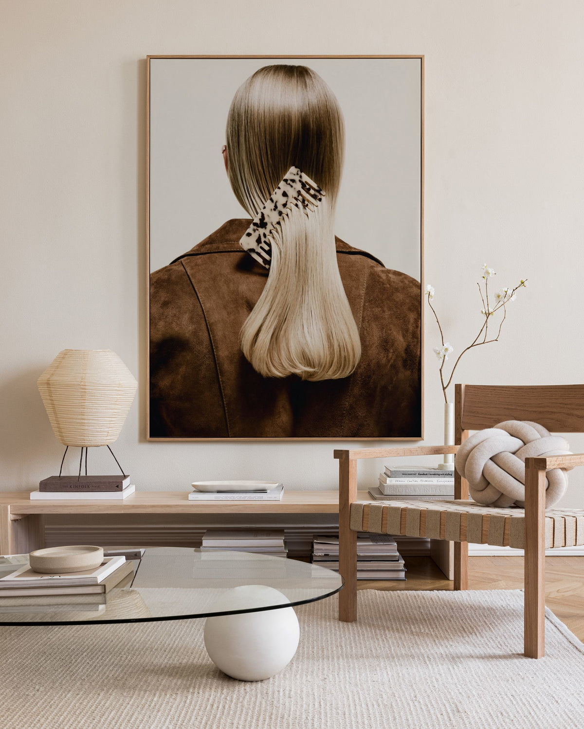 Still Back Canvas print