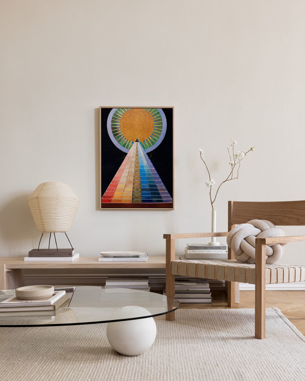 Canvas print - Altarpiece, No.1 by Hilma af Klint