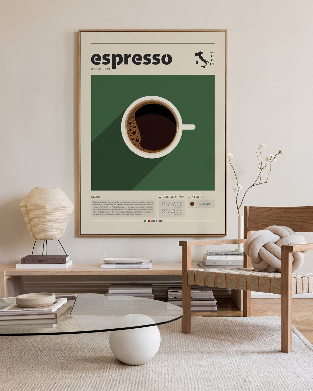 Cup of Espresso Canvas print