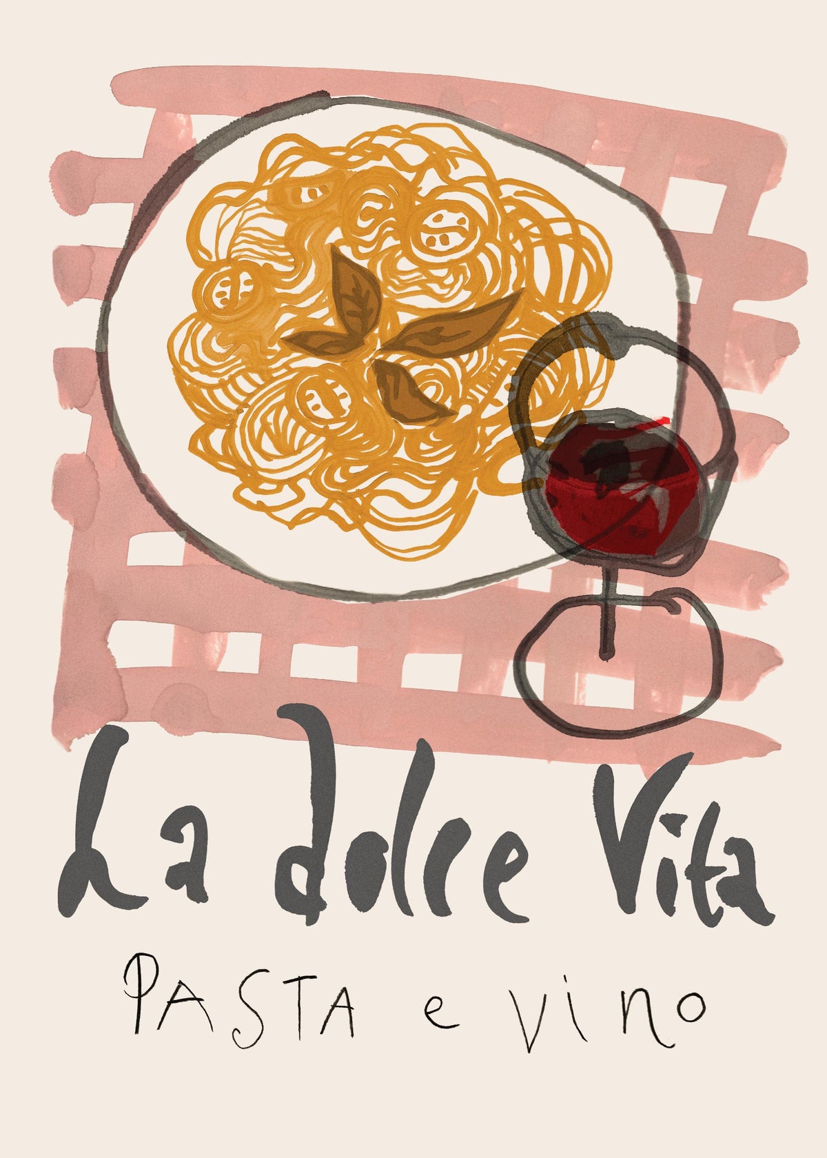 Sissan Richard - La Dolce Vita Print