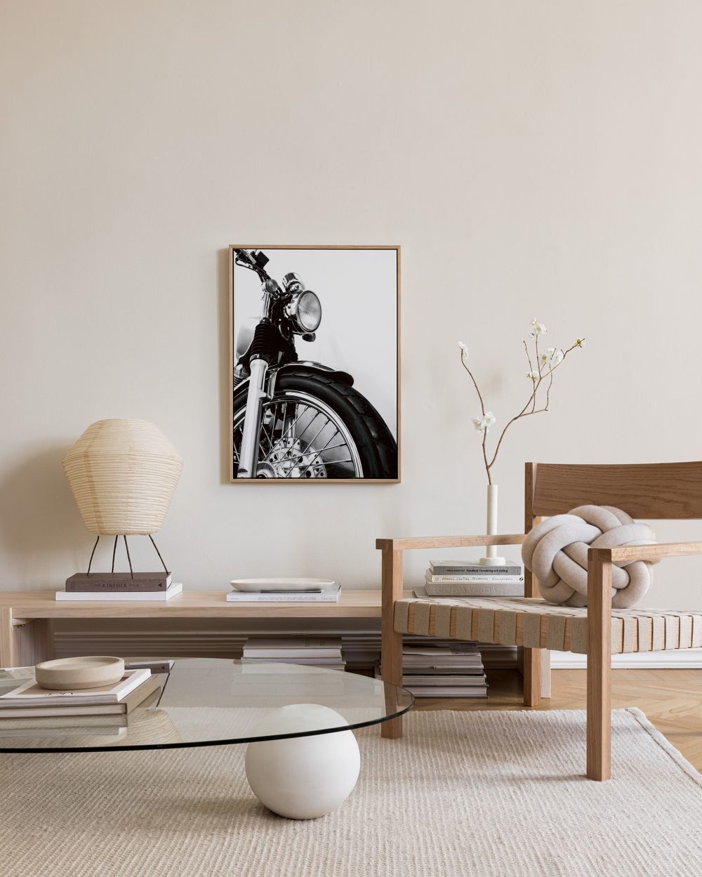 Motorbike, Canvas print