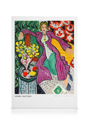 Matisse - Woman in a Purple Coat Canvas print