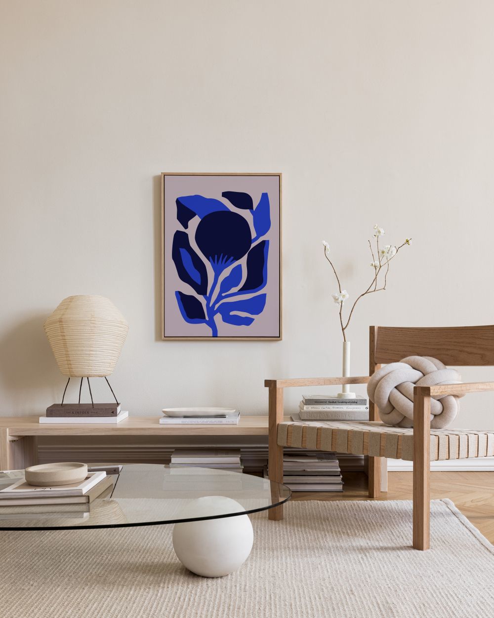 Berenice Hernandez - Flor Enero Canvas print