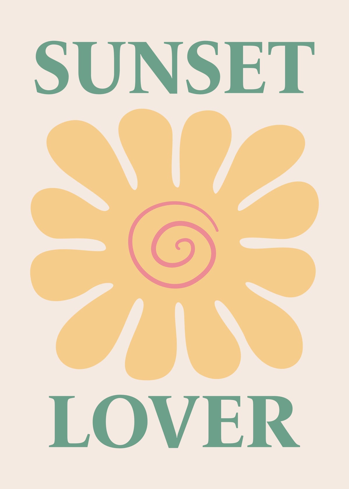 Sunset Lover Print