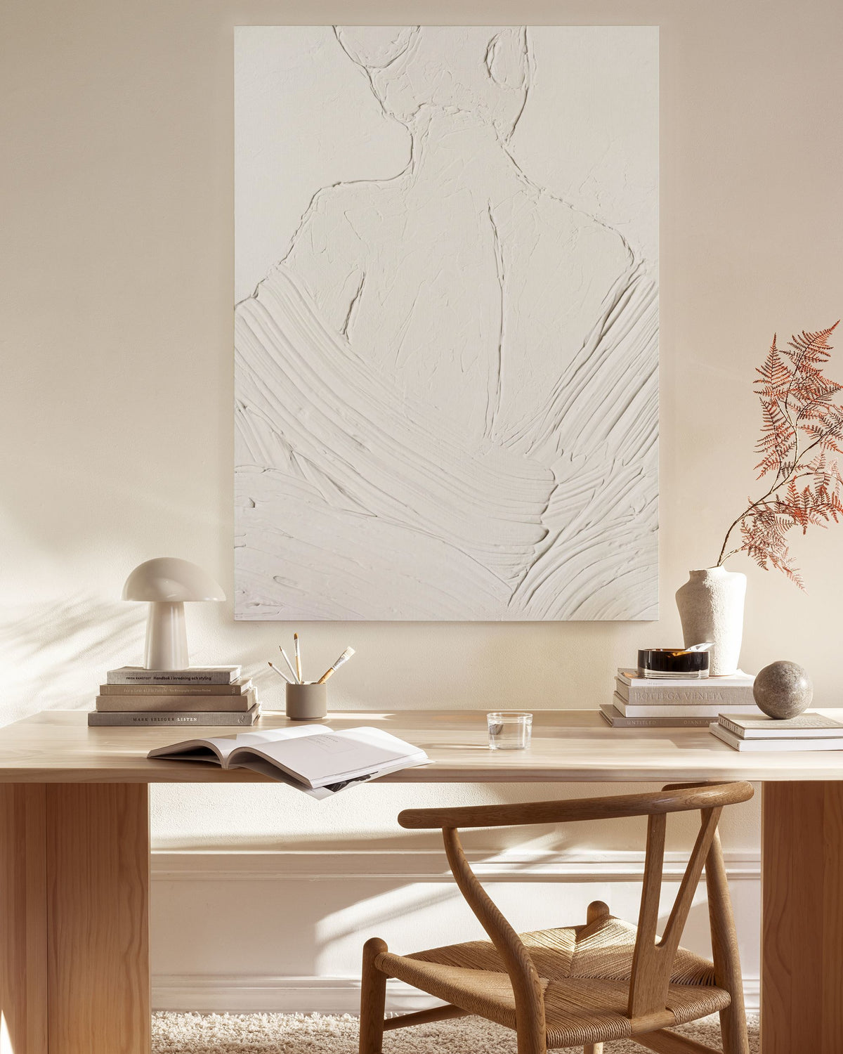 Figurative Texture Canvas print