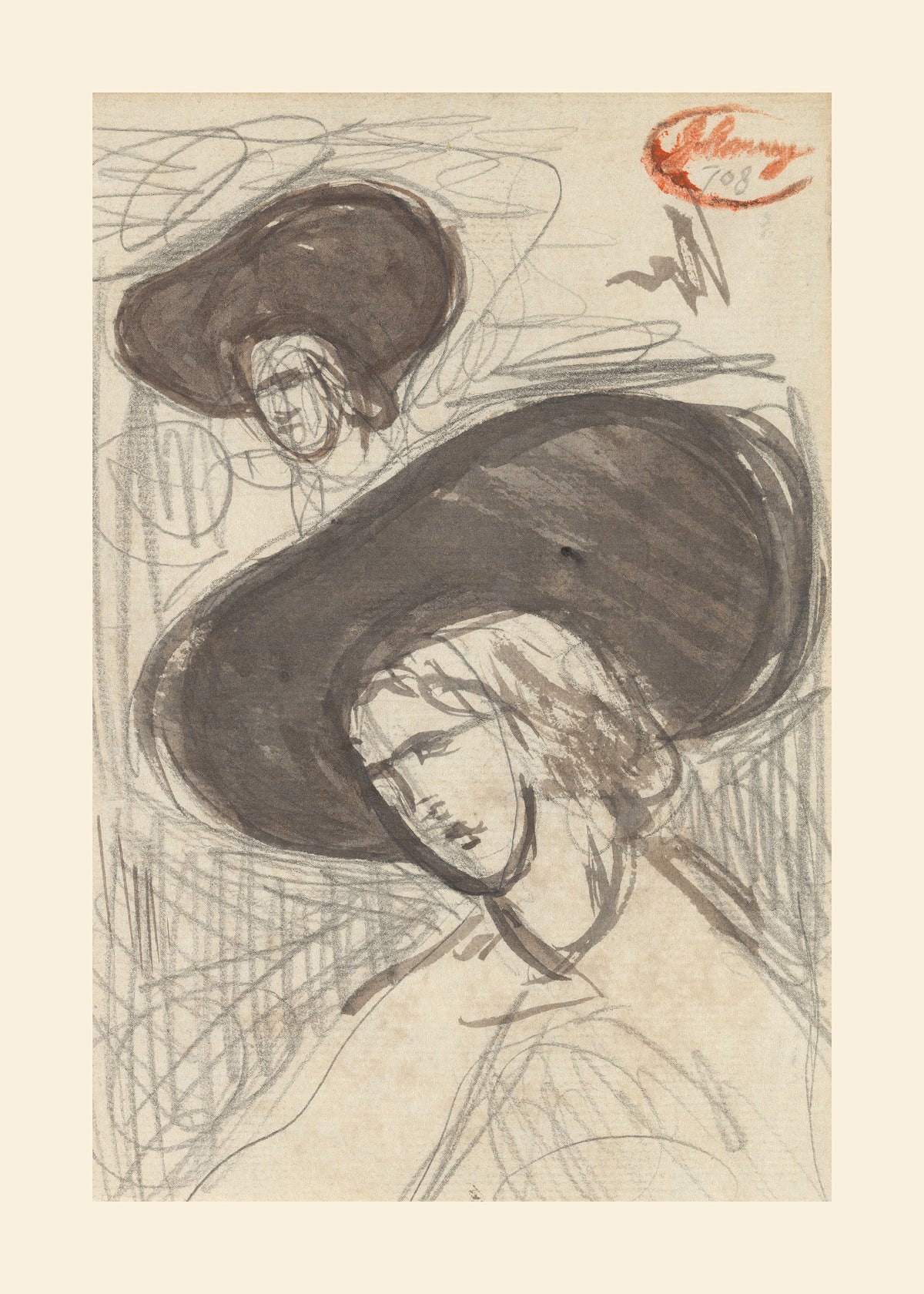 George Romney - Sketch Print
