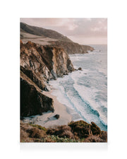 Big Sur Coastline Canvas print