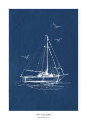 The Sailboat Print