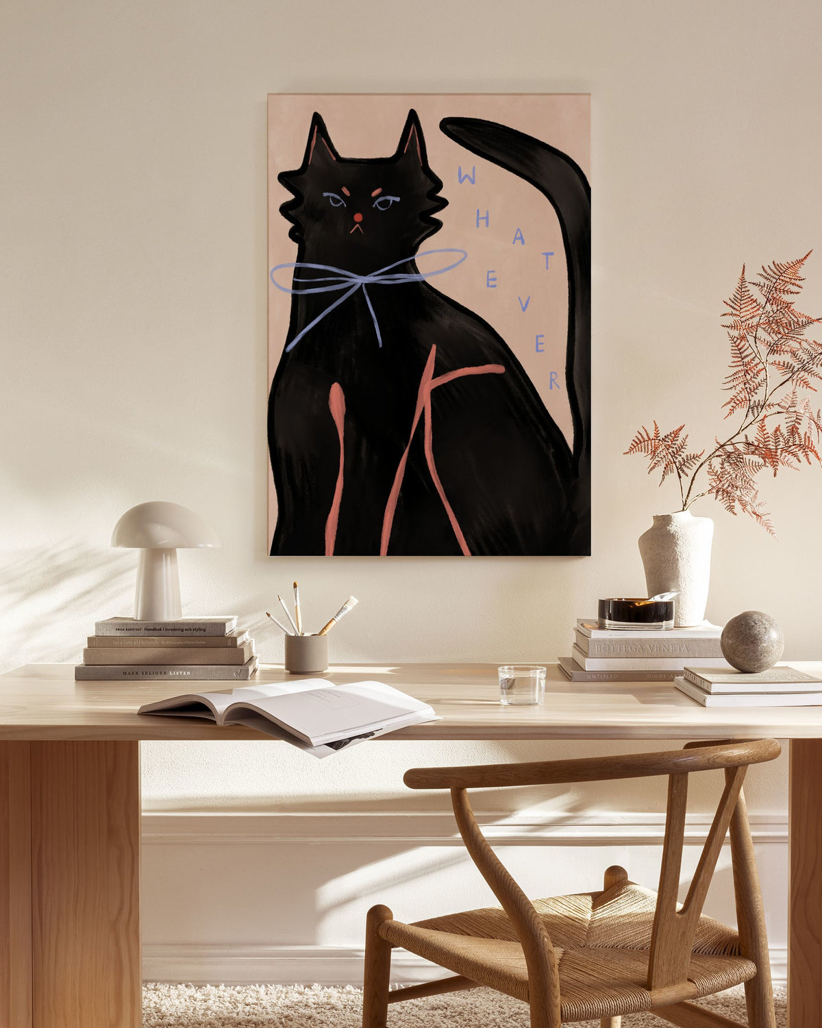 Kit Agar - Whatever Canvas print