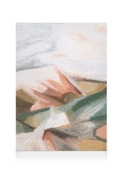 Paysage Au Pastel No1 Canvas print