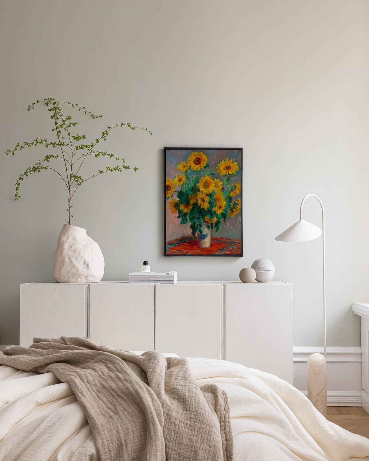 Monet - Bouquet of Sunflowers Canvas print