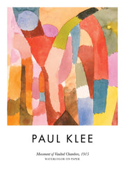 Paul Klee - Movement of Vaulted Chambers Print