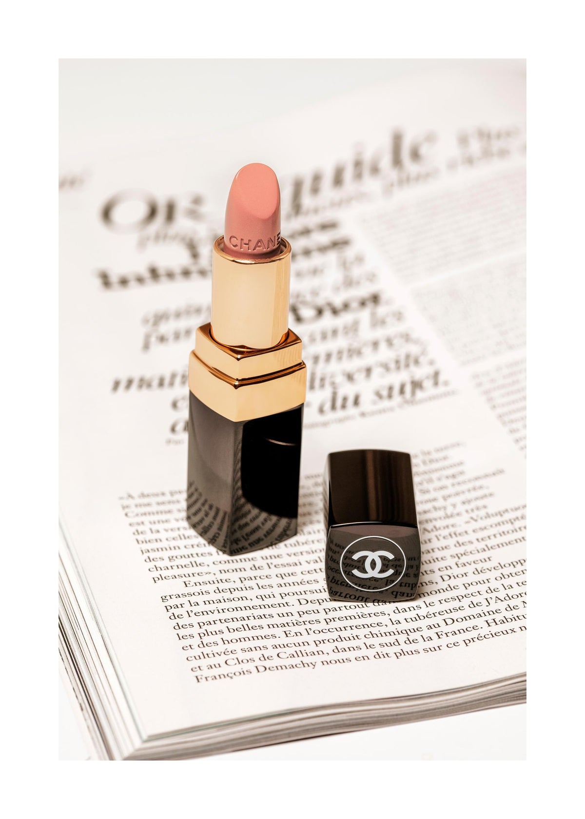 Chanel Lipstick Print