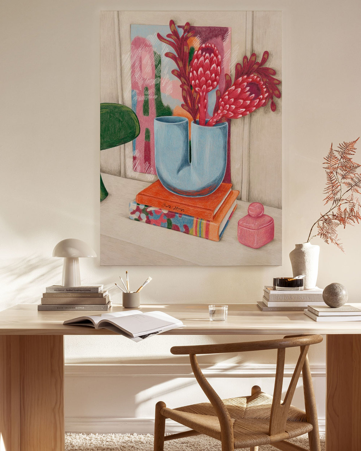 From My Corner Canvas print