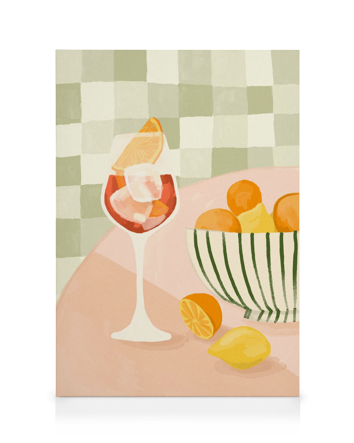 Citrus and Drinks Canvas print