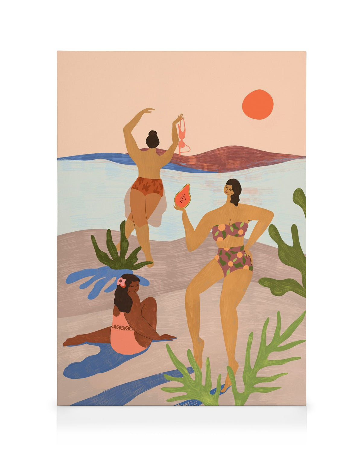 Arty Guava - Lay Hoon - Beach Please Canvas print