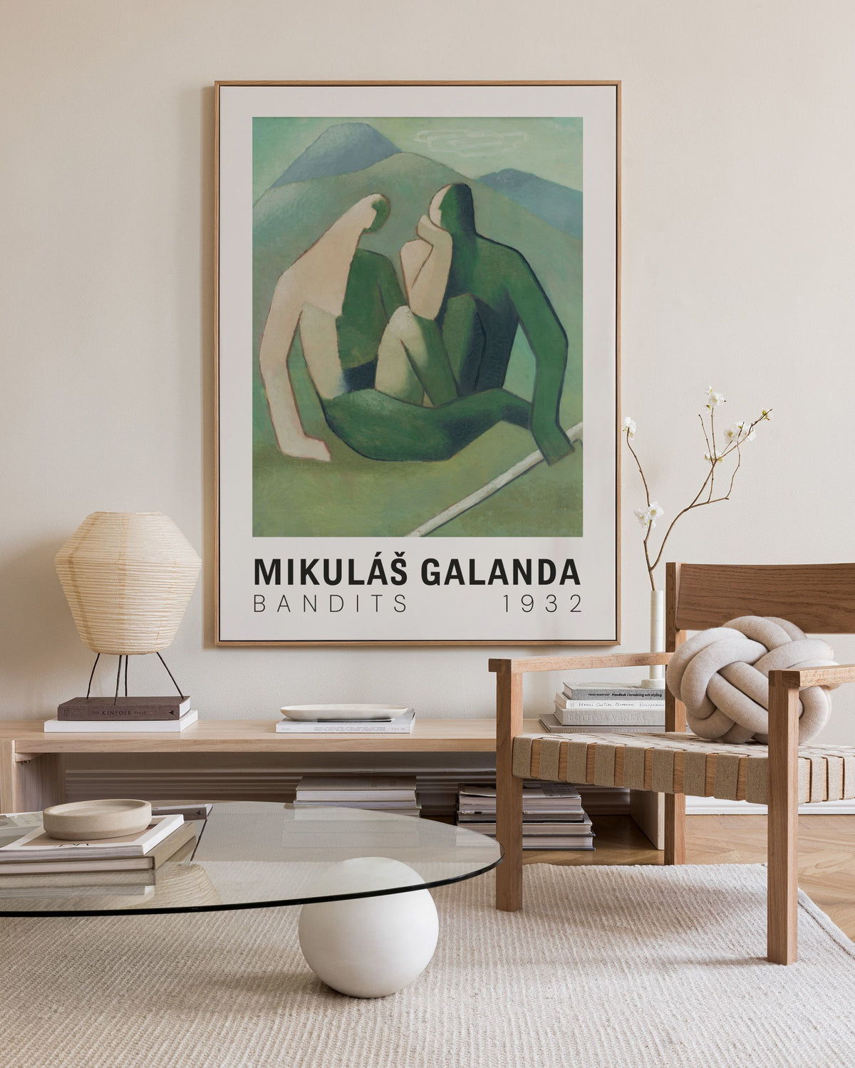 Mikuláš Galanda - Bandits Canvas print