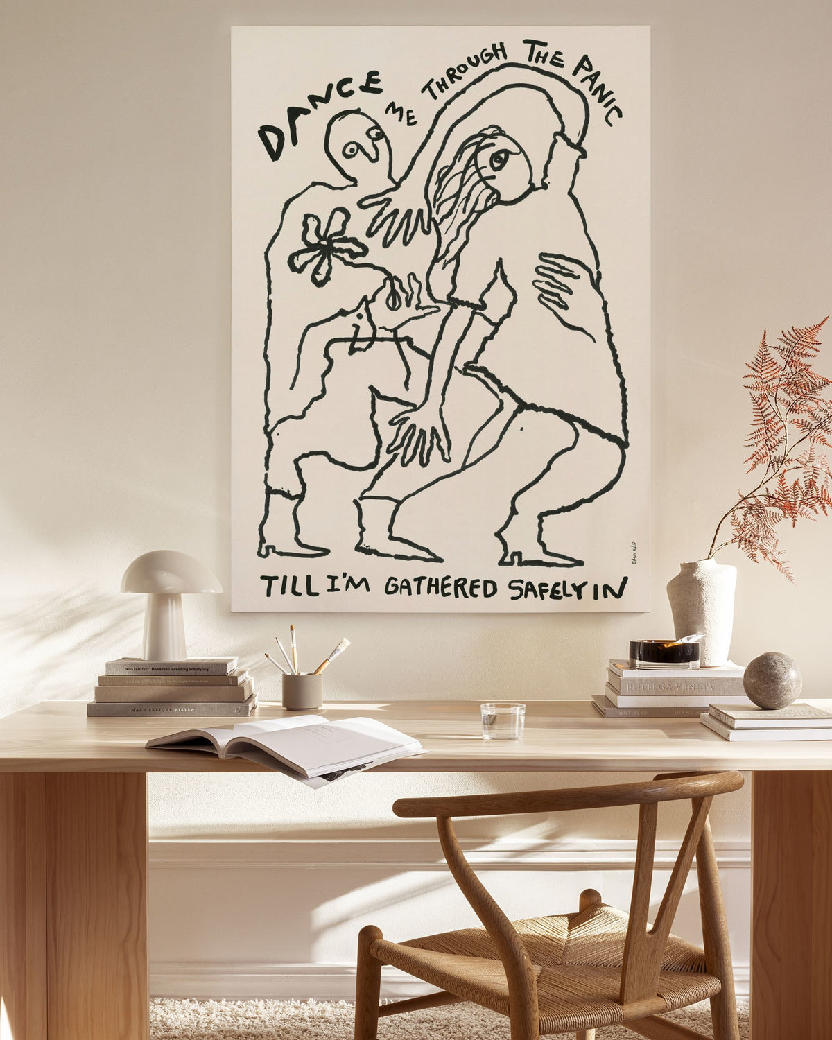 Eden Kalif - Dance Me to the End of Love Canvas print