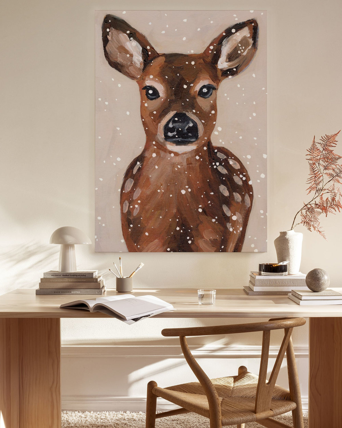 North Fawn Canvas print