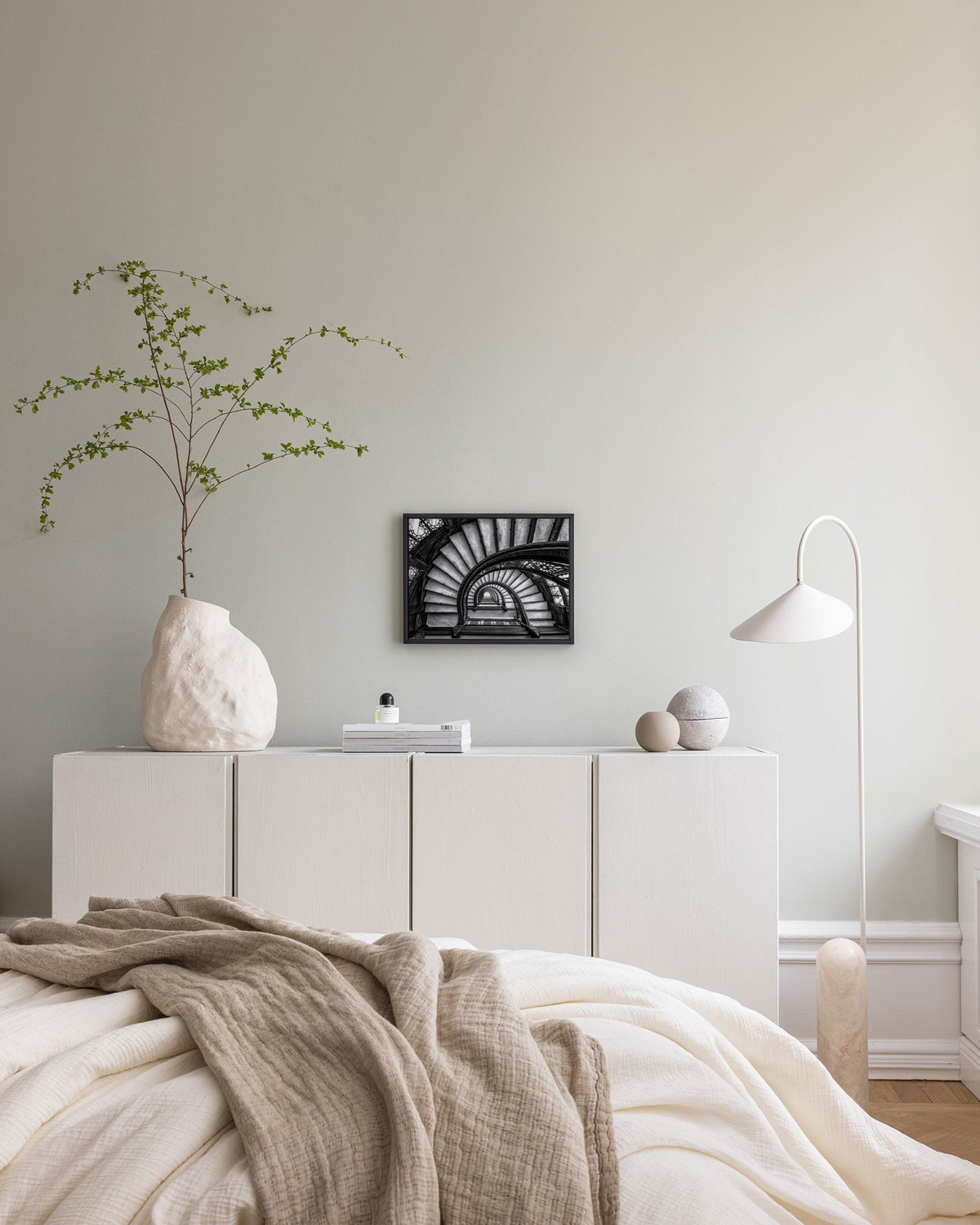 Circular Staircase Canvas print