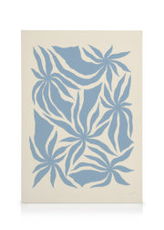 Hanna KL - Denim Palm Trees Canvas print