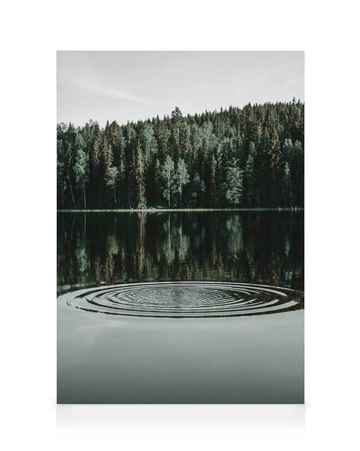 Ripples on the Water Canvas print