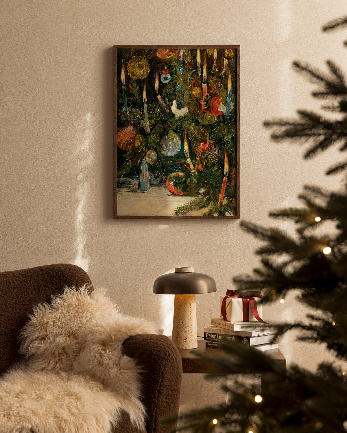 Rudolf Bernhard Willmann - Christmas Tree Print