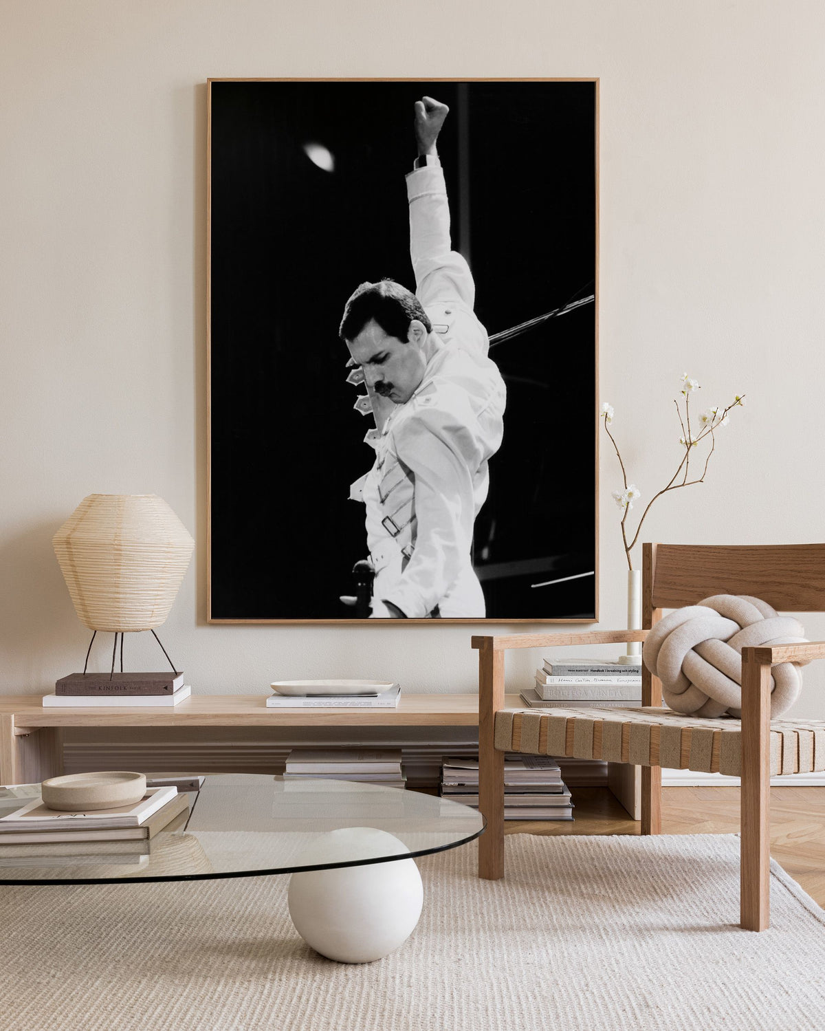Freddie Mercury Canvas print