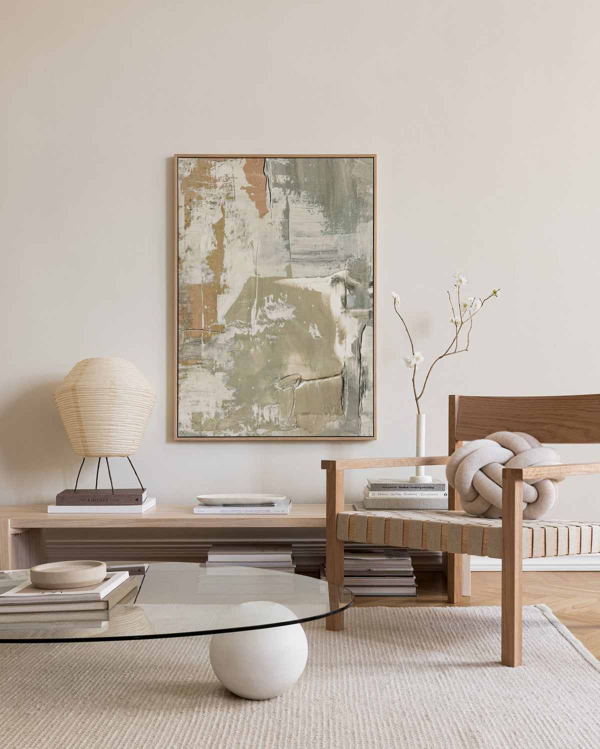 Raw Painting No2 Canvas print