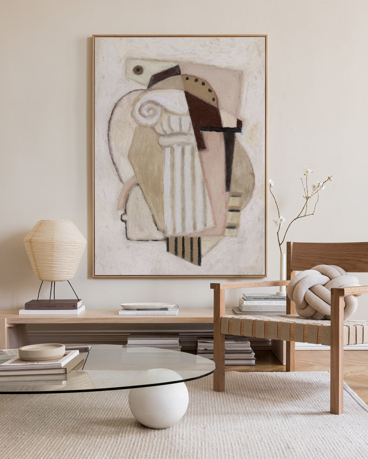 Monumental Composition Canvas print