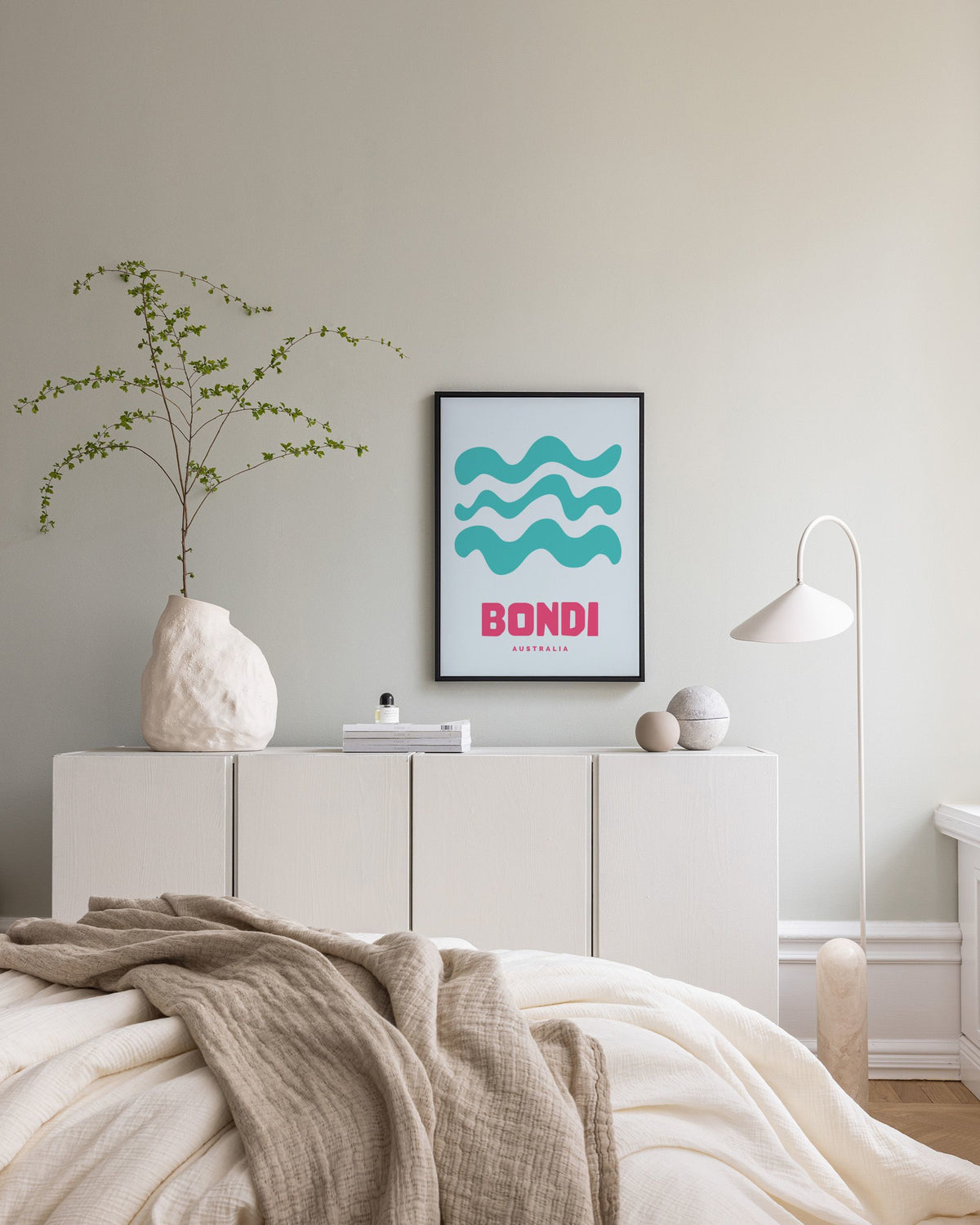 Graphic Bondi Canvas print