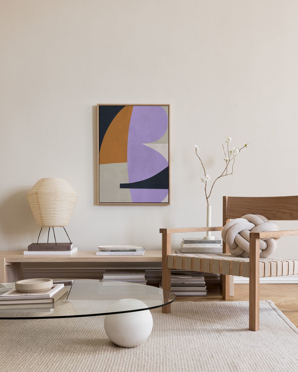 Irregular Shapes No2 Canvas print