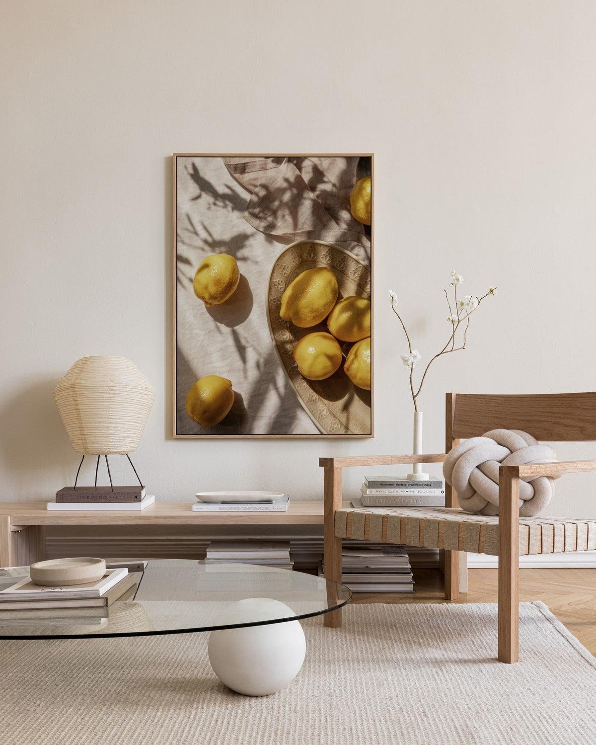 Lemons In Sunlight Canvas print